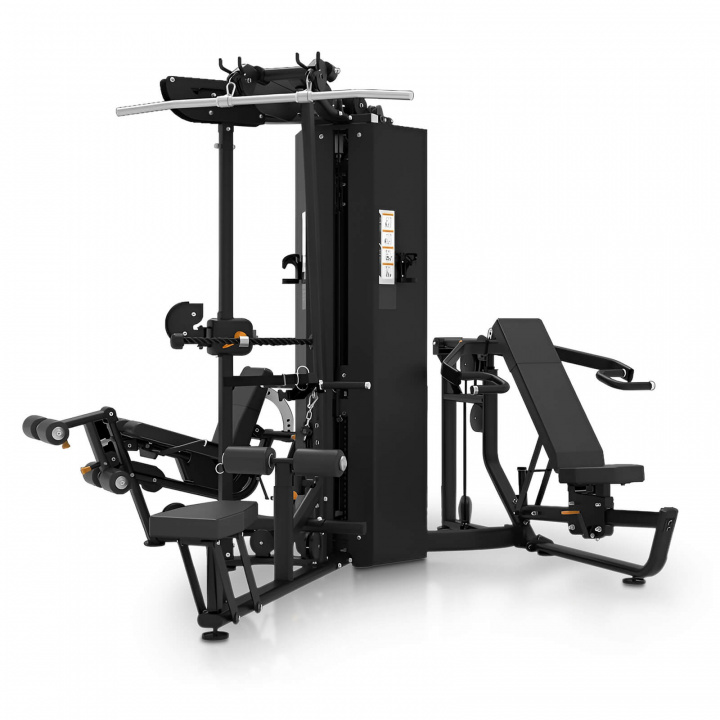 3 Stack Multi-Station ES3000 Black, Impulse i gruppen Styrke / Multigym & hjemmegym / Flerstasjonsgym hos Sportgymbutikken.no (VA-6-503000B)