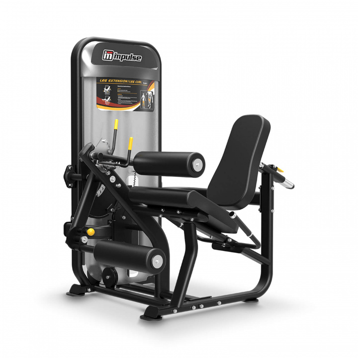 Leg Extension/Leg Curl PL9019, Impulse i gruppen Styrke / Styrkemaskiner / Benmaskiner hos Sportgymbutikken.no (VA-6-509019B)