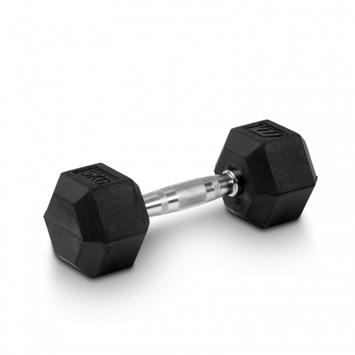 Sjekke Hexmanual gummi, 5 kg hos SportGymButikken.no