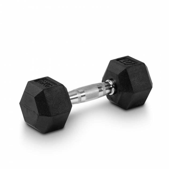 Sjekke Hexmanual gummi, 6 kg hos SportGymButikken.no