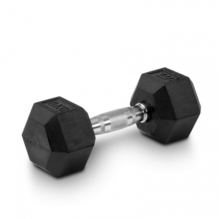 Sjekke Hexmanual gummi, 8 kg hos SportGymButikken.no
