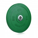 Bumper Plate, 10 kg, grønn