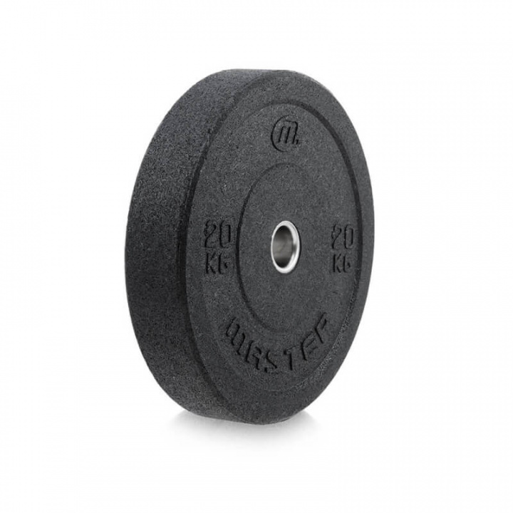 Sjekke Hi-Impact Bumper Vektskive, 20 kg hos SportGymButikken.no