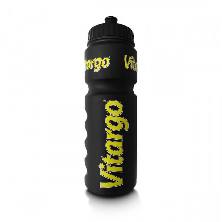 Sjekke Vannflaske 750 ml, sort, Vitargo hos SportGymButikken.no
