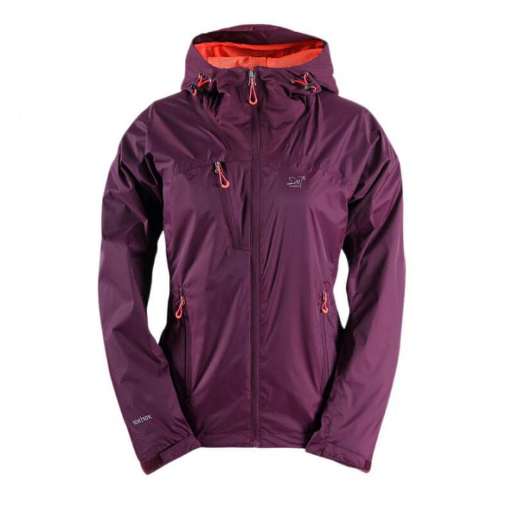 Sjekke Lidköping Hybrid Outdoor Jacket, dark lavender, 2117 hos SportGymButikken