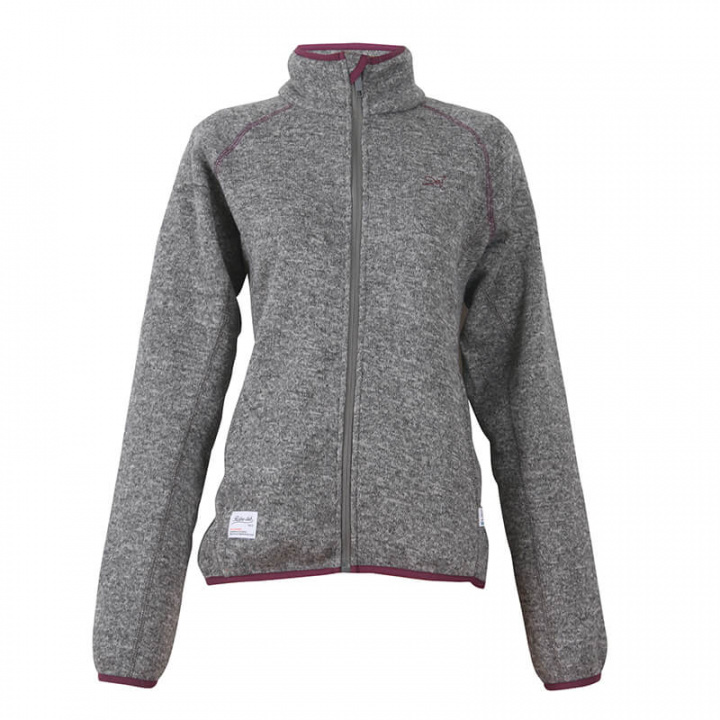 Sjekke Torup Flatfleece Jacket, dark grey, 2117 hos SportGymButikken.no