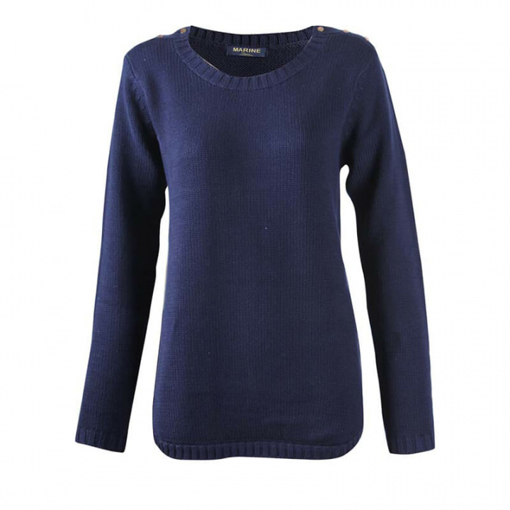 Sjekke Skagen Lady Sweater, navy, Marine hos SportGymButikken.no