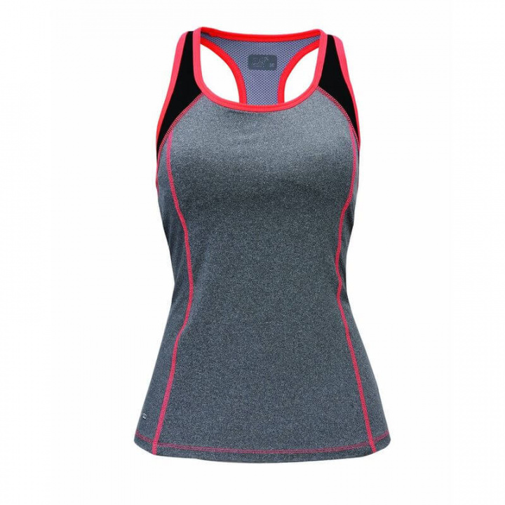 Sjekke Running Tank Top Linköping, black melange, 2117 hos SportGymButikken.no